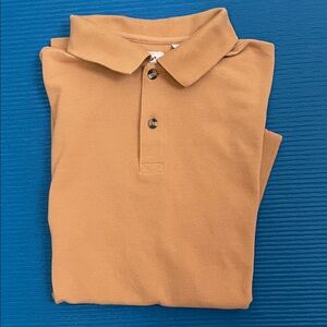 Callaway Tan Polo Shirt - Bright tan color. Size L. Gently used.
